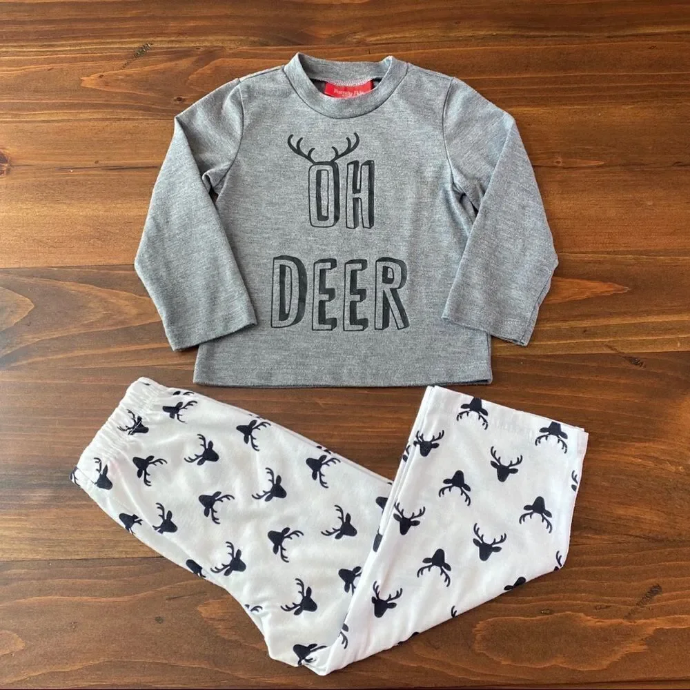 Oh Deer Toddler Pajamas
